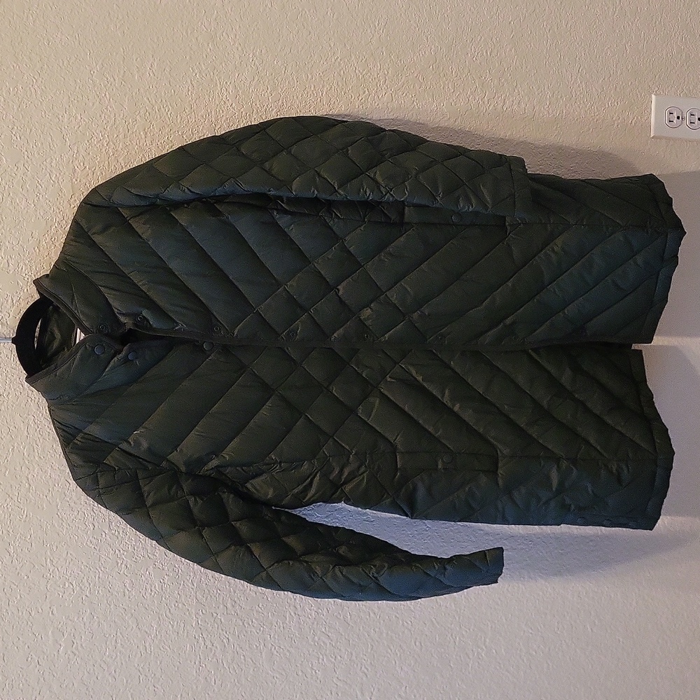 Dark Green Down Jacket